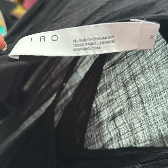 IRO BLACK mini dress - Picture 4 of 6